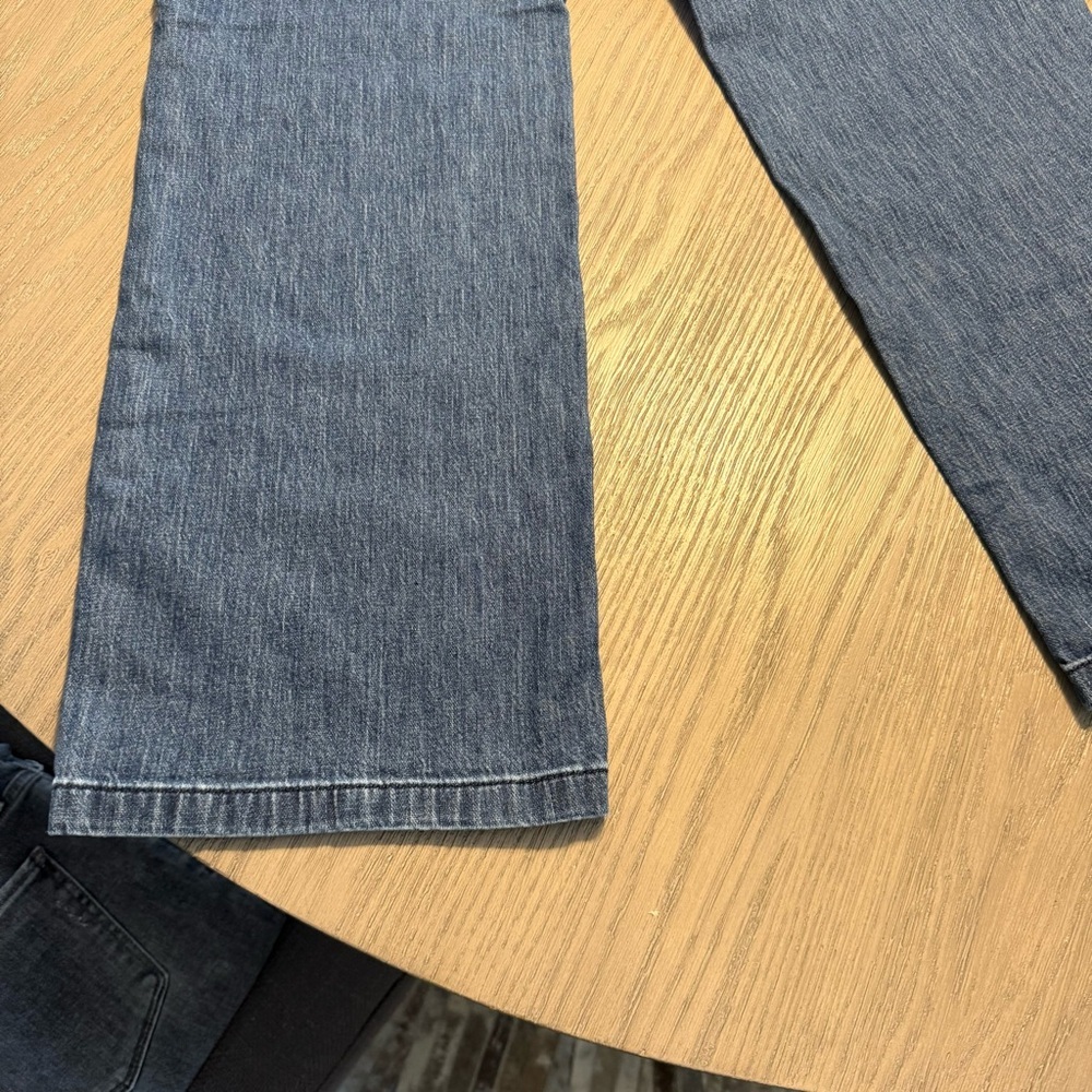 Pilcro Anthropologie Wide Leg Medium Wash Jeans Sz 27 Country Boho Classic - Picture 12 of 12